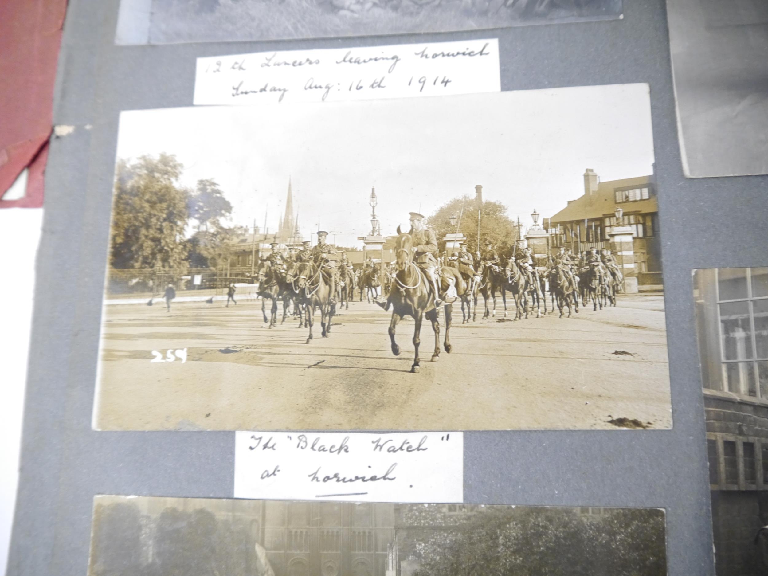 A collection of Norfolk and Norwich related ephemera, photographs and postcards, including a scrap - Image 6 of 33