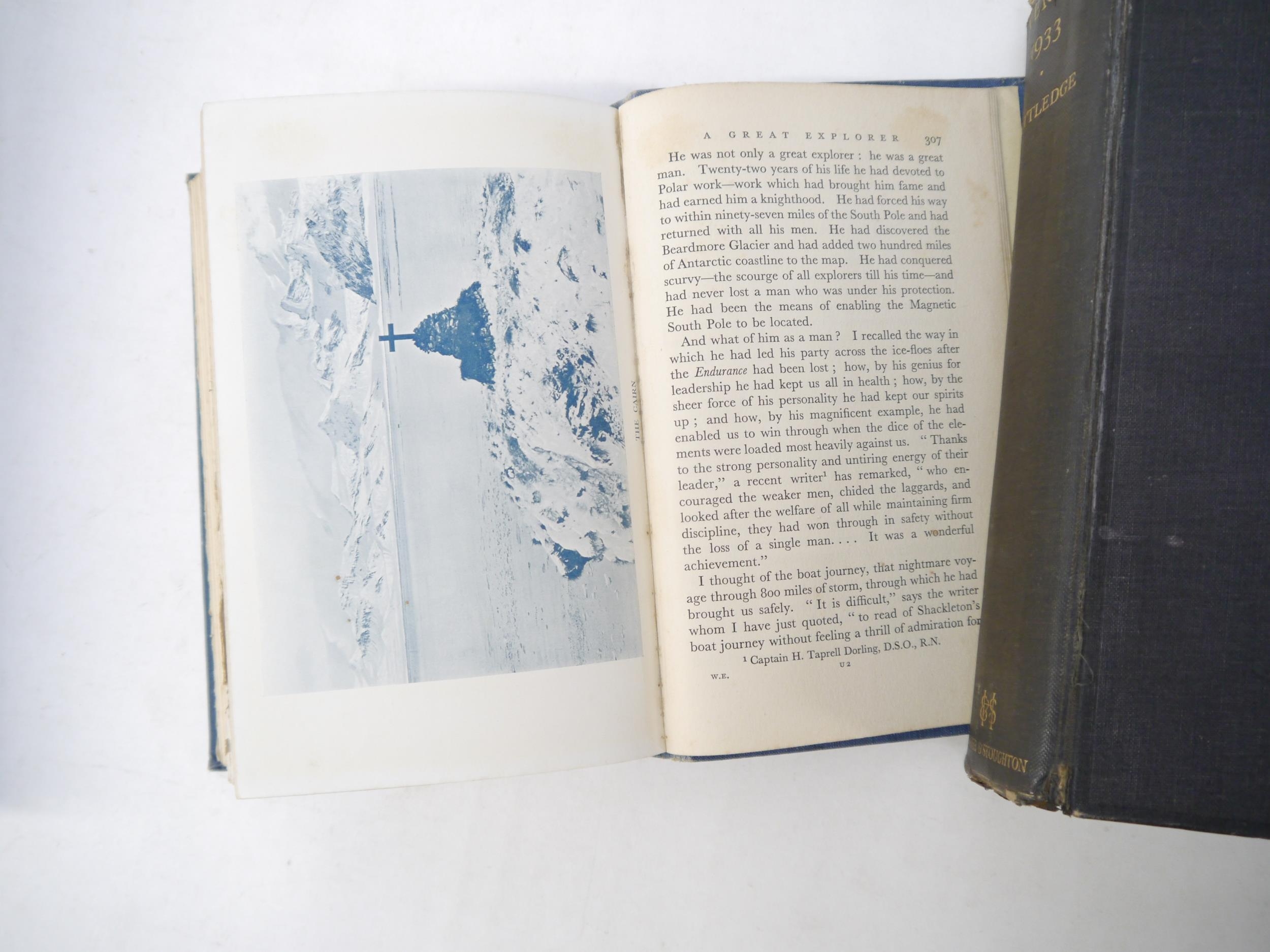 Eight mountaineering & polar exploration titles, including Frank Arthur Worsley: 'Endurance an - Image 28 of 41