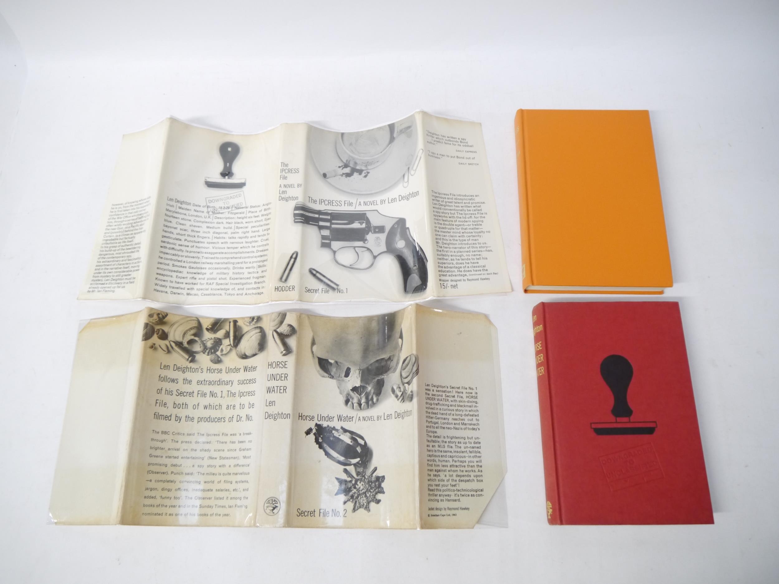 Len Deighton, 3 titles: 'The Ipcress File', London, Hodder & Stoughton, 1962, 2nd impression, - Image 10 of 15