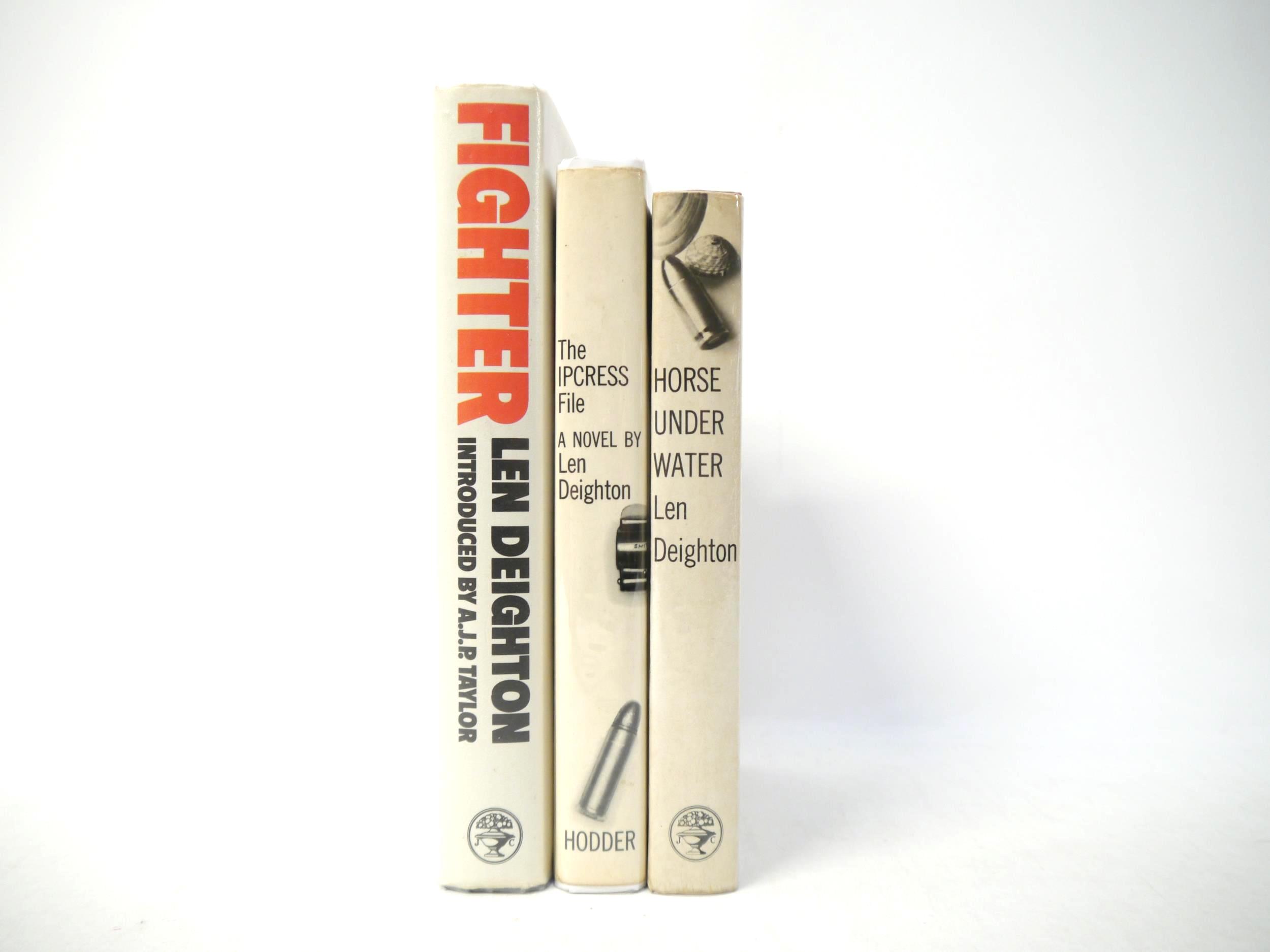 Len Deighton, 3 titles: 'The Ipcress File', London, Hodder & Stoughton, 1962, 2nd impression, - Image 3 of 15