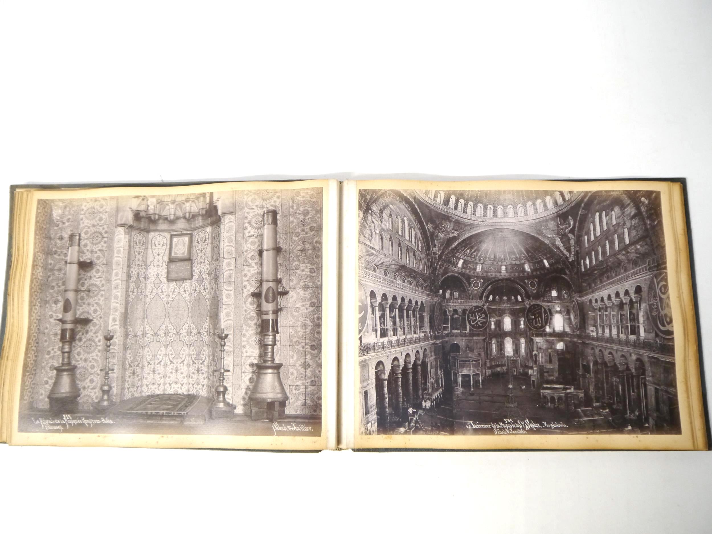 (Istanbul, Turkey, Ottoman Empire), a circa late 19th Century photograph album containing 24 mounted - Image 19 of 25