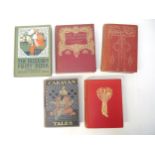 Five children's/illustrated titles, comprising F.J. Olcott: 'More Tales from the Arabian Nights',