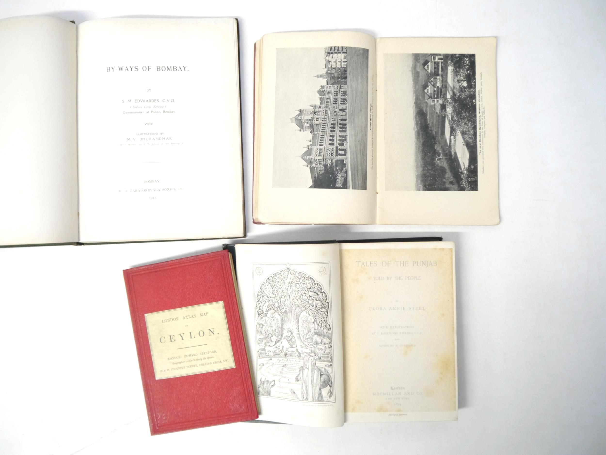 (India, Sri Lanka), S.M. Edwardes: 'By-Ways of Bombay', illustrated M.V. Dhurandhar, Bombay, D.B. - Image 3 of 17