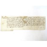 Copy of court roll, manor of Gissing with Dagworth [in Gissing, Norfolk]; 24 May 1479 Surrender by
