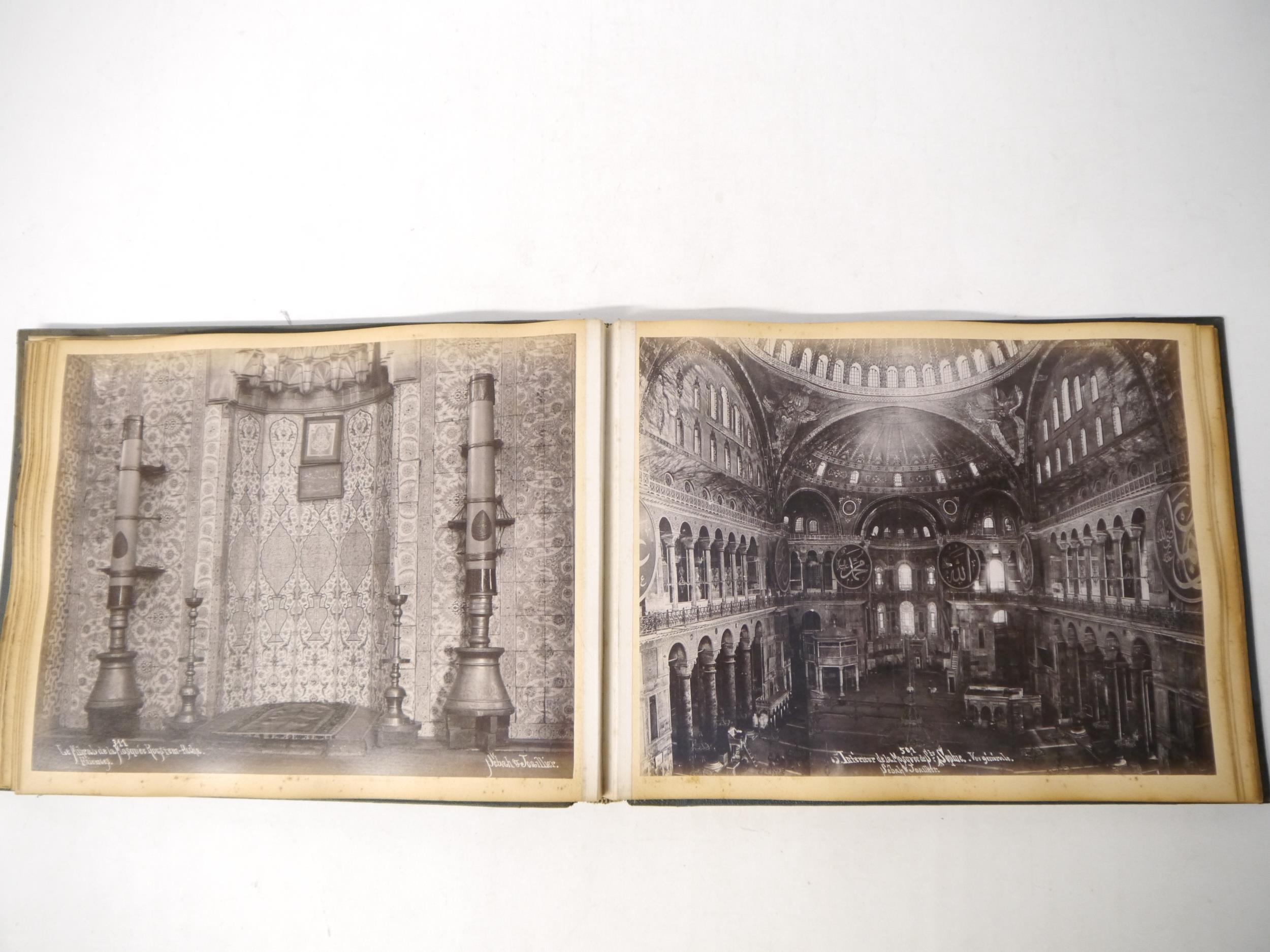 (Istanbul, Turkey, Ottoman Empire), a circa late 19th Century photograph album containing 24 mounted - Image 18 of 25