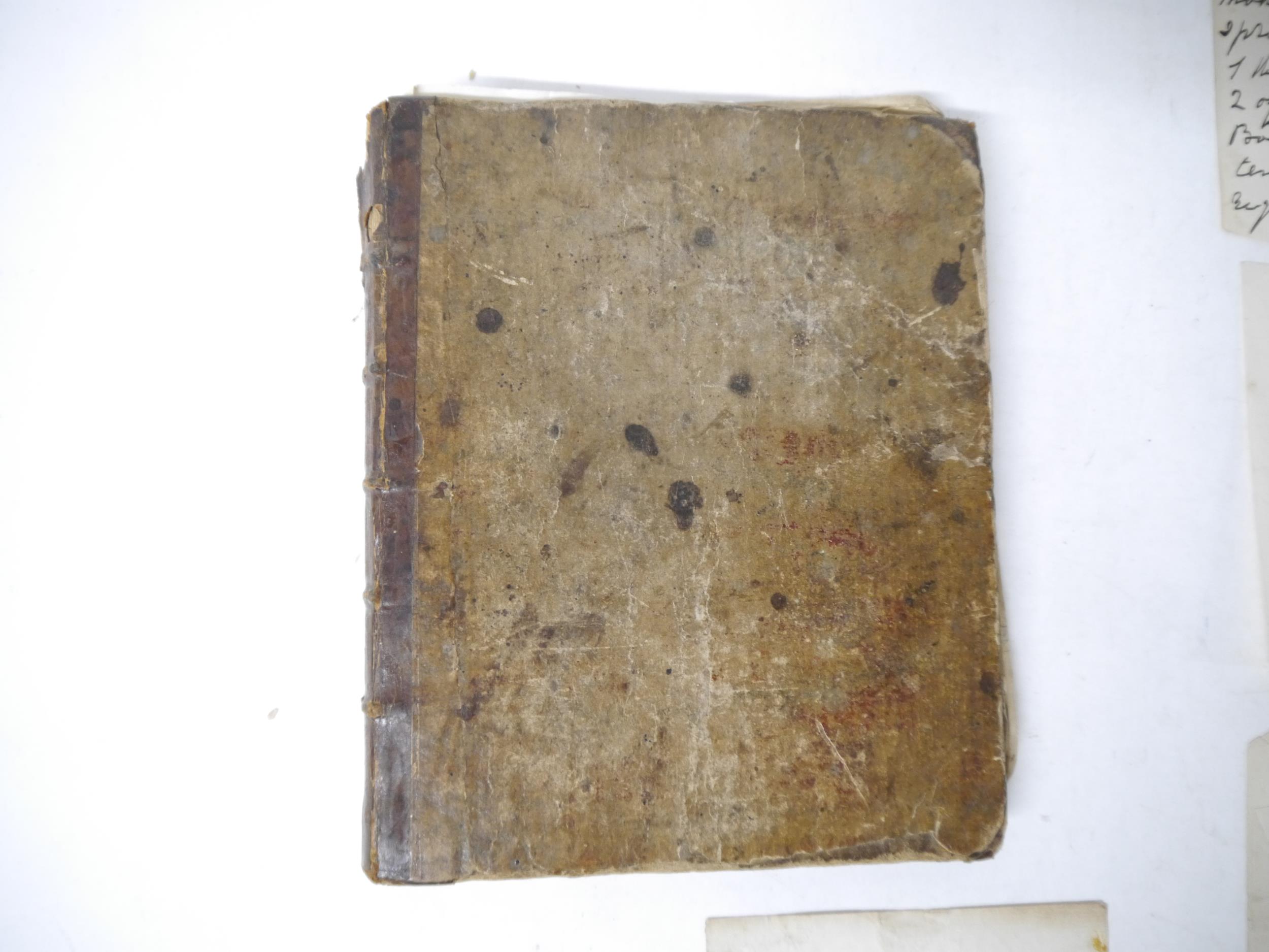 A manuscript book containing a good quantity of circa late 18th to mid 19th Century entries, - Image 31 of 31