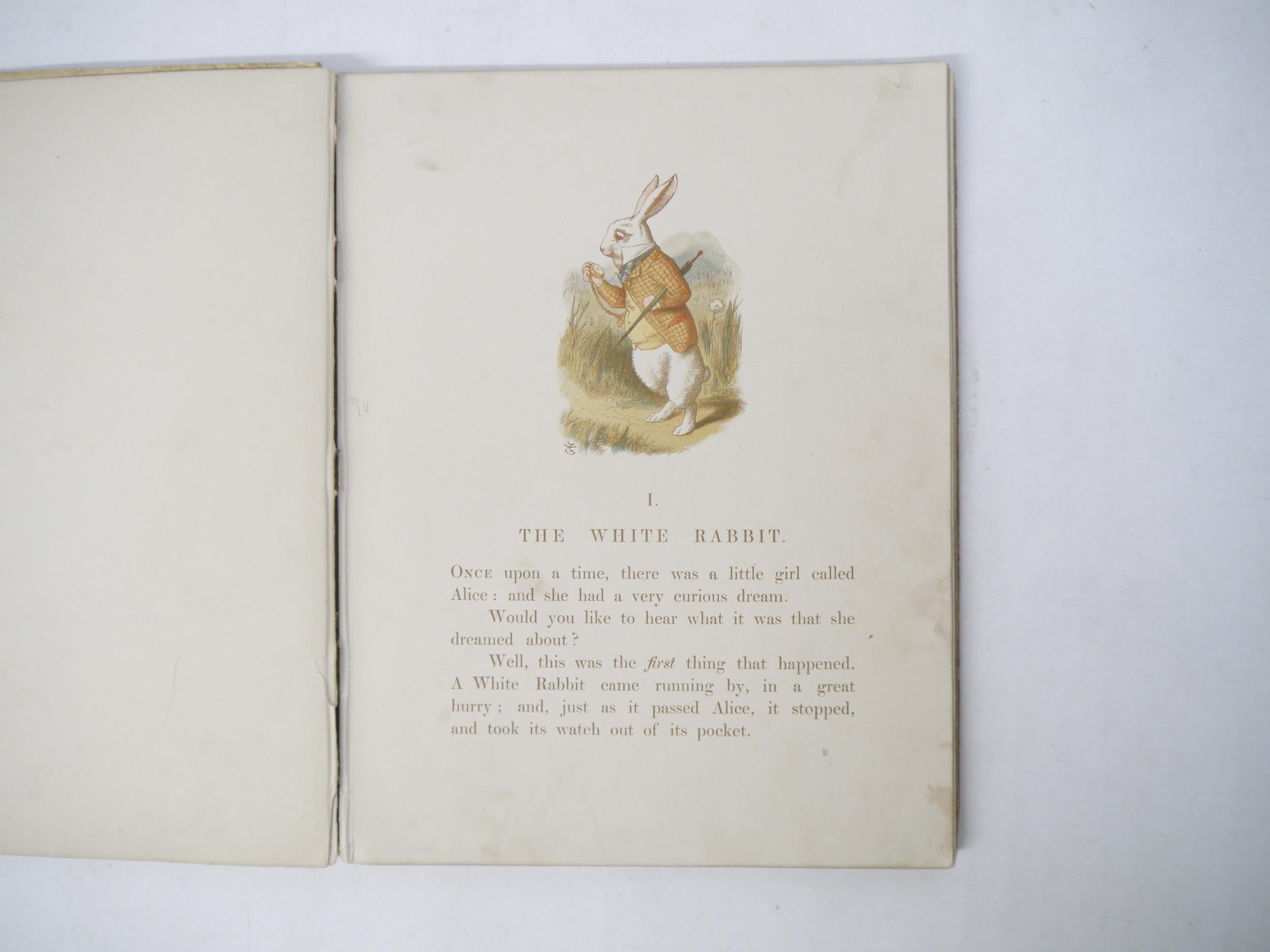 Lewis Carroll [i.e. Charles Lutwidge Dodgson]: 'The Nursery "Alice", Containing Twenty Coloured - Image 4 of 13