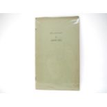 Adrian Bell: 'Seasons', London, [1933], Privately Printed edition, one of 100 copies only, a/f,