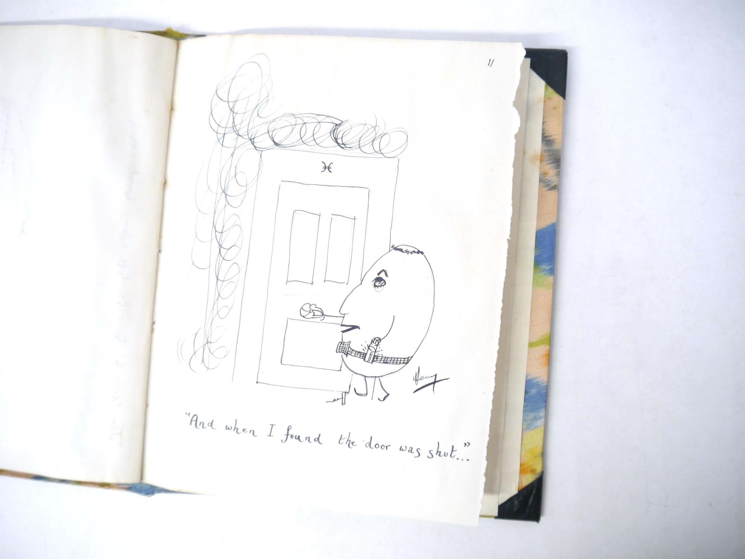 An original unpublished manuscript by Harry Henry (1916-2008), titled 'Lewis Carroll and the - Image 15 of 17
