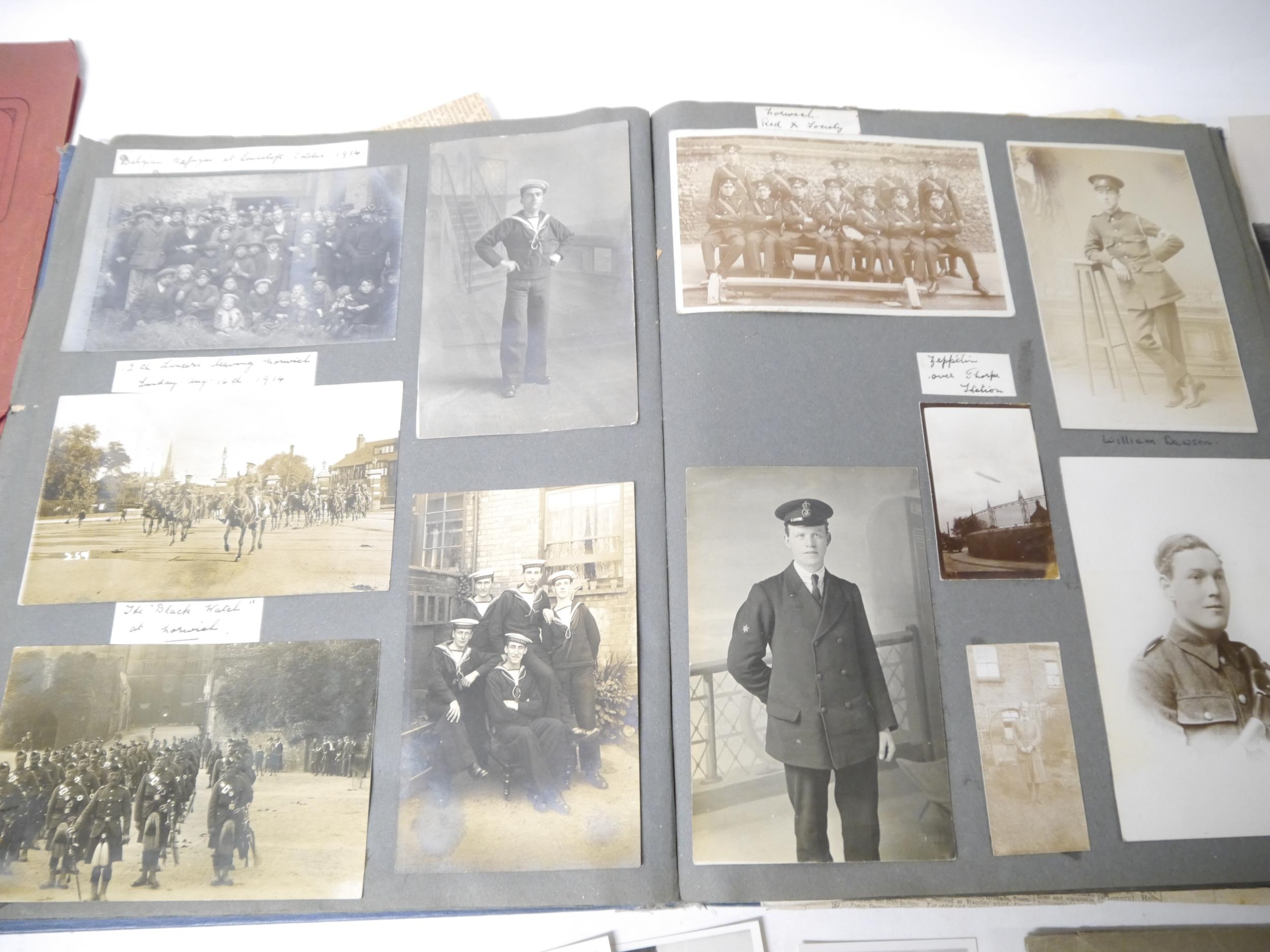 A collection of Norfolk and Norwich related ephemera, photographs and postcards, including a scrap - Image 2 of 33