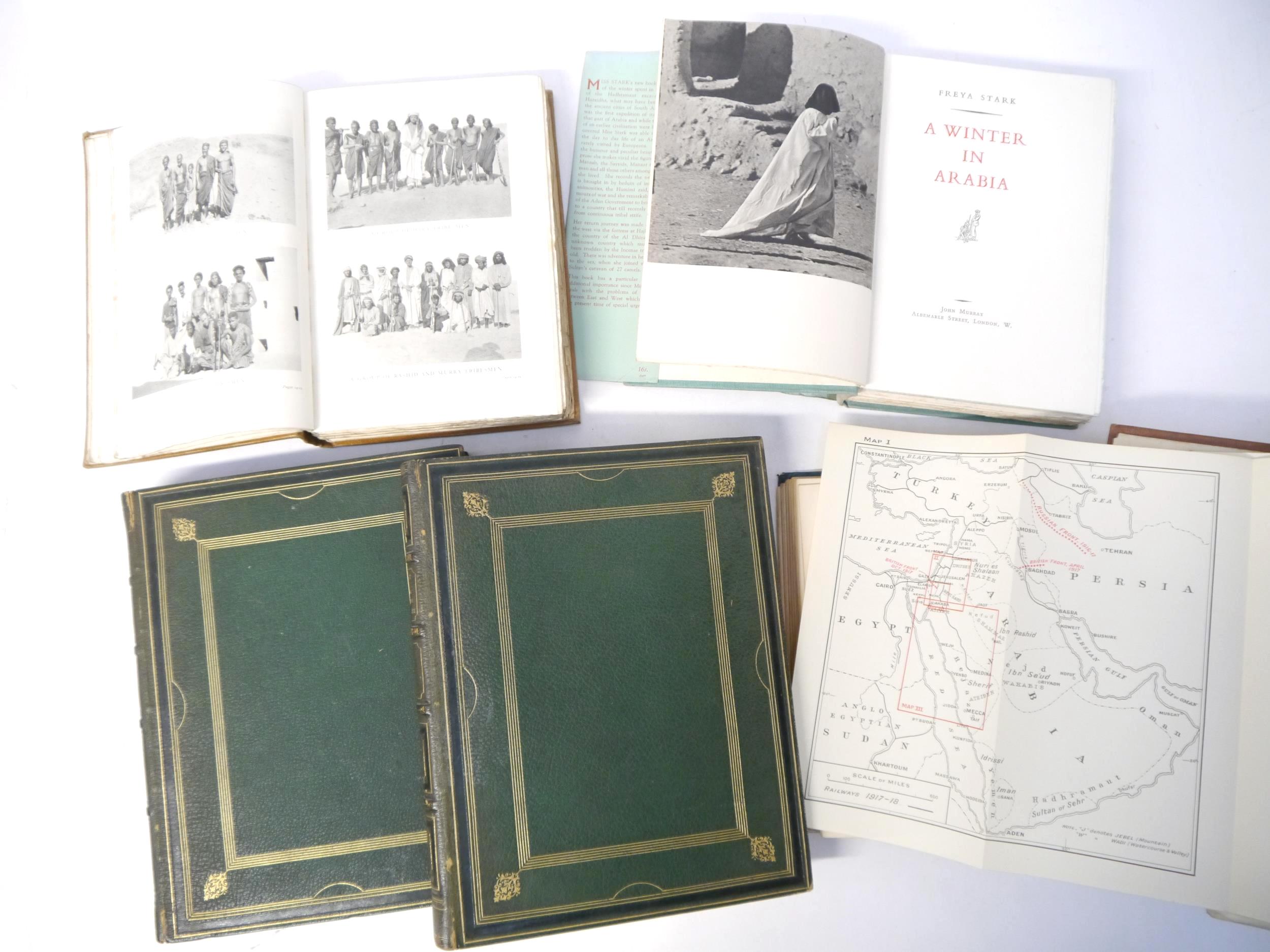 (Travel, Middle East, Arabia, North Africa), a collection of 13 titles and a map relating to the - Image 13 of 19
