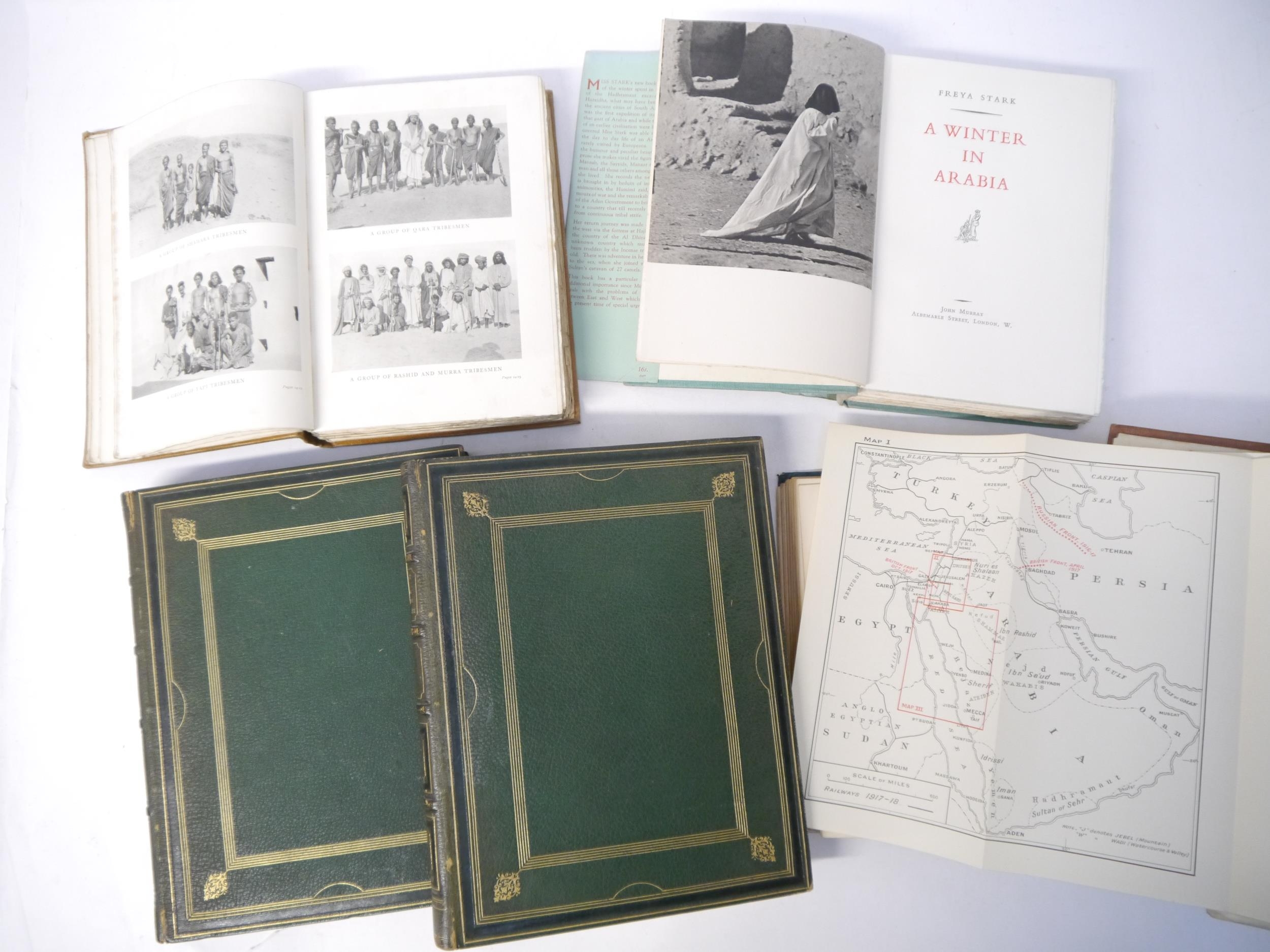 (Travel, Middle East, Arabia, North Africa), a collection of 13 titles and a map relating to the - Image 12 of 19