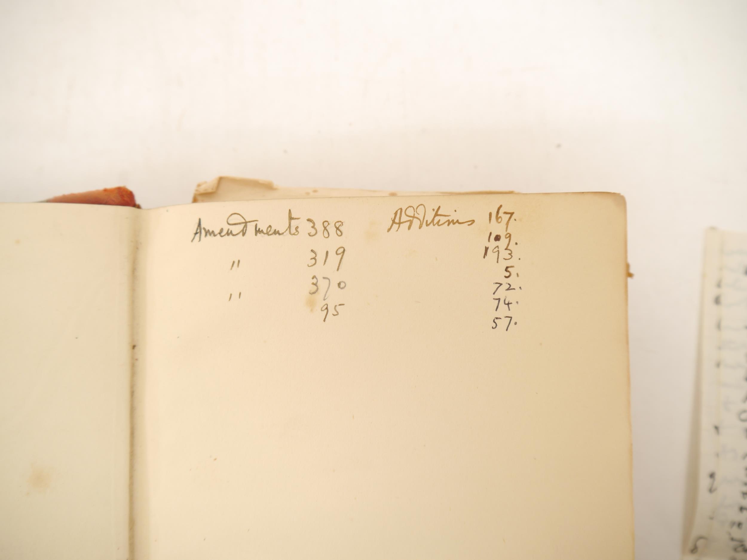 Walter Rye: 'Norfolk Families', Norwich, Goose & Son, 1913-15, 1st edition, 6 parts complete in two, - Image 4 of 13