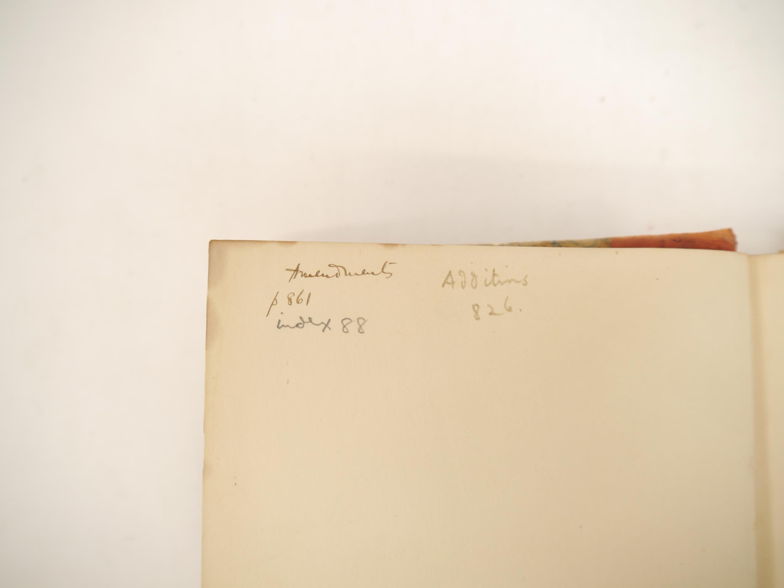 Walter Rye: 'Norfolk Families', Norwich, Goose & Son, 1913-15, 1st edition, 6 parts complete in two, - Image 3 of 13