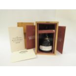 Bowmore Bicentenary 1779-1979 Islay single malt whisky, filled 1979, bottle No.9722 in pine case