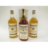 Teachers Highland Cream Scotch Whiskey, 70cl x 2, 75cl boxed x 1 (3)