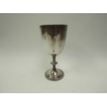 A William Hutton silver goblet Sheffield 1921, 18.5cm tall, 8.5cm diameter, 24g