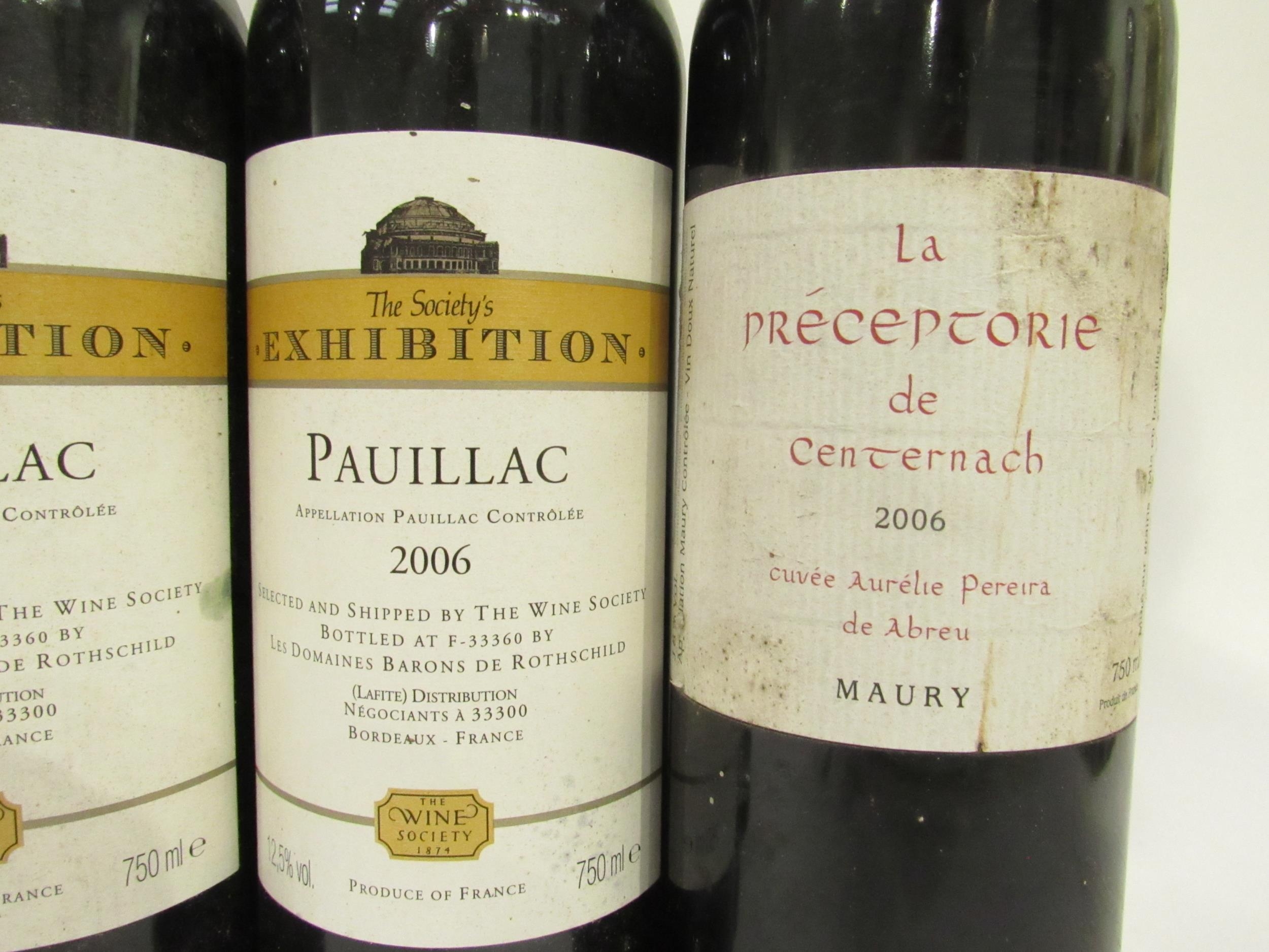 4 bottles of various. 1996 Palacio de Cirat Almansa, 2006 La Preceptoire de Centernach Maury - Image 3 of 3