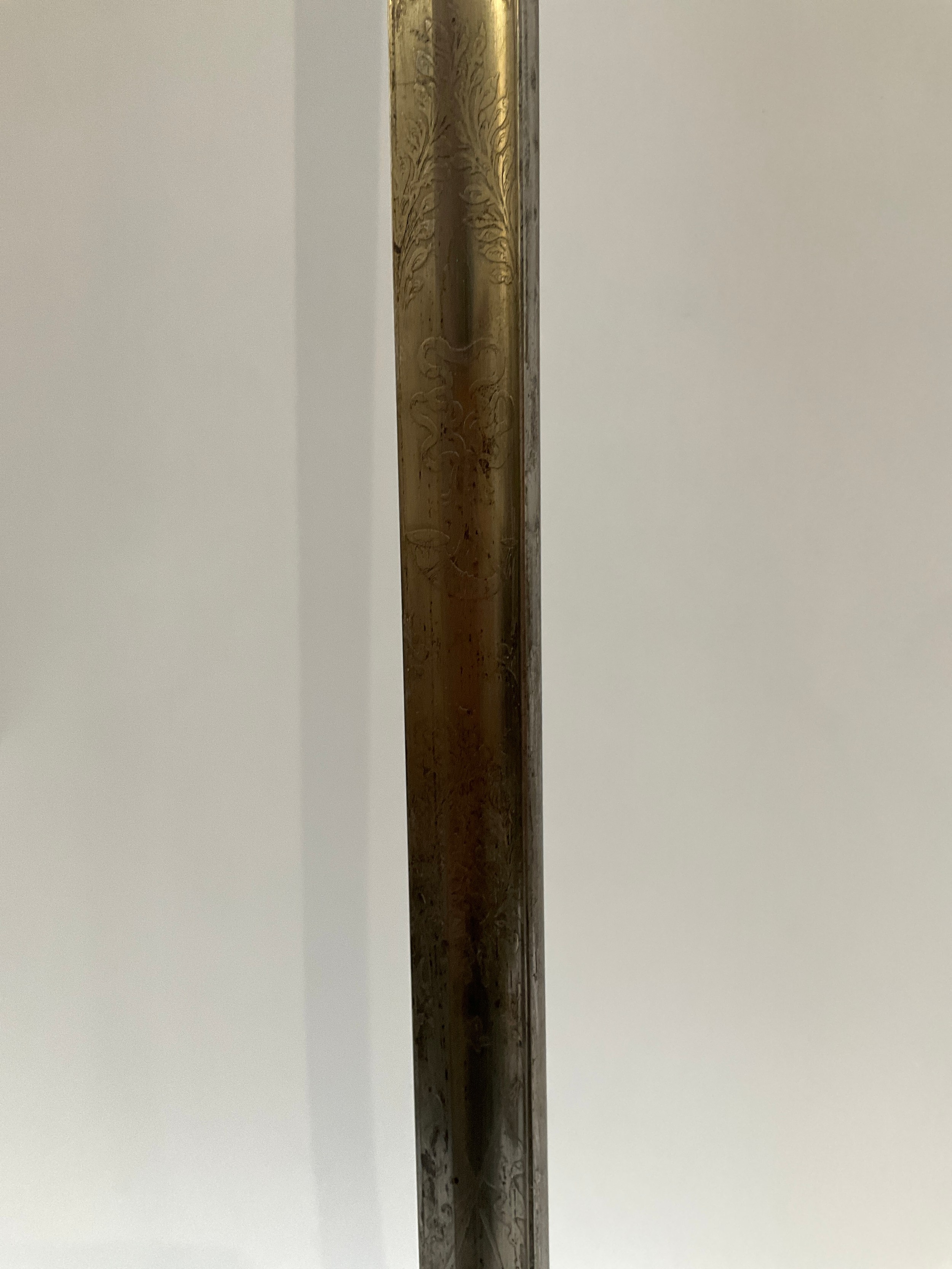 A Victorian 1827 pattern Millan & Mann of George Street, Edinburgh rifle officer's sword - Image 3 of 3