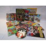 A collection of 1980's and 90's children's books including Transformers, Mask, Star Wars Return of