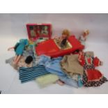 A collection of mostly 1960's Sindy and similar dolls, clothing and accessories