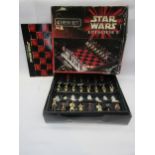 A Star Wars Episode 1 chess set