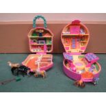 A Bluebird Toys Polly Pocket Polly's Pony Show playset with doll, pony and trophy