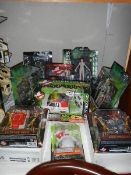 A good collection of carded Ghostbusters figures.