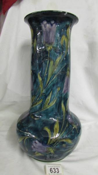 A beautiful Morris Ware by Hancock & Sons, 14.5" tall vase with a bluebell pattern. (Superficial? - Image 3 of 4