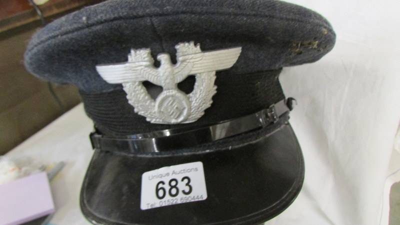 A post war RAF NCO's cap - Image 2 of 3