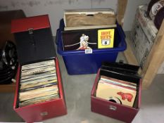 A selection of 45rpm & 78rpm records