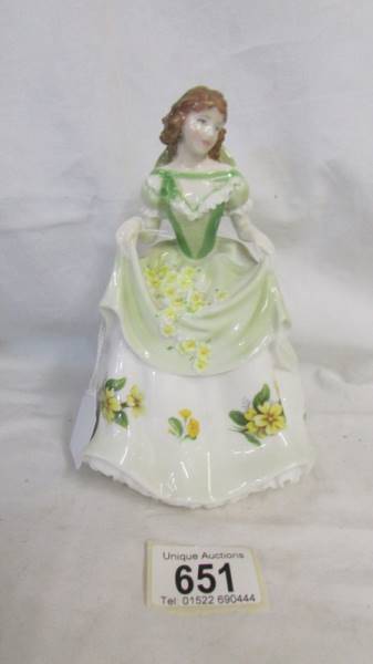A Royal Worcester figurine 'Sweet Primrose' 4041/9500.
