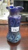 A Loetz Witze Phaenomen Genre 7624 vase, circa 1898. (very rare shape).