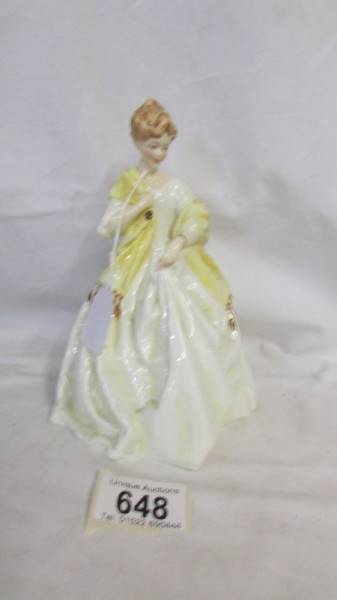 A Royal Worcester figurine 'First Dance'