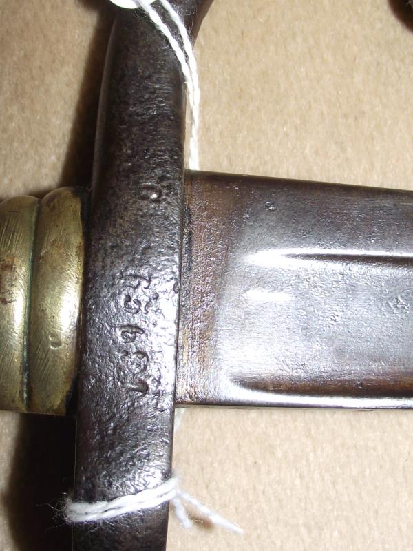 An old bayonet in sheath. - Image 8 of 10