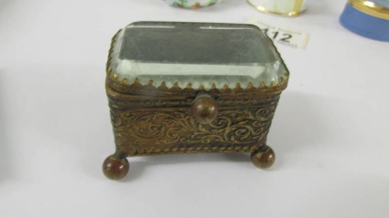 A Victorian French ring box and seven assorted trinket boxes. - Image 2 of 8