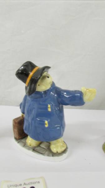 A Coalport Paddington Bear, A Royal Doulton Christopher Robin and a Royal Albert Mr McGregor. - Image 2 of 7