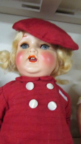 Two vintage dolls, both in good condition. - Image 2 of 3
