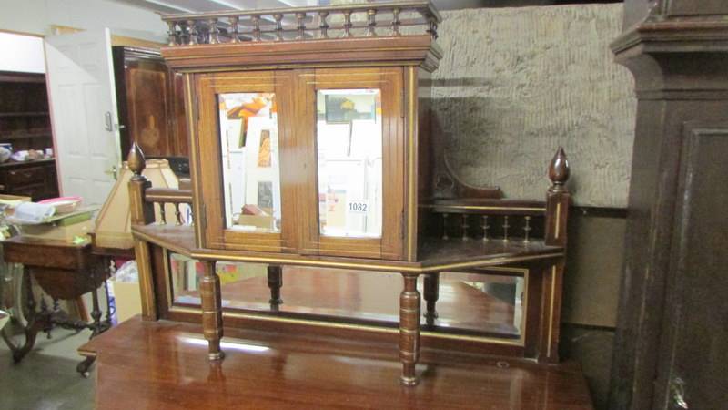 A superb small Edwardian mahogany inlaid chiffioniere. - Image 2 of 4