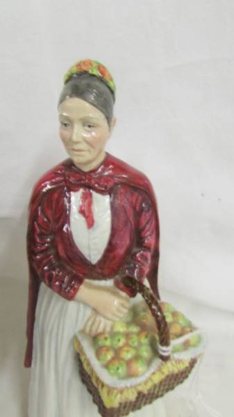 A Coalport figurine 'The Apple Lady', - Image 2 of 3