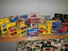 Approximately 37 boxed die cast Shell sports cars, Super Racers, Maesto etc.,
