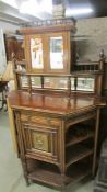 A superb small Edwardian mahogany inlaid chiffioniere.