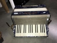 A Pietro piano accordion. (Collect only)