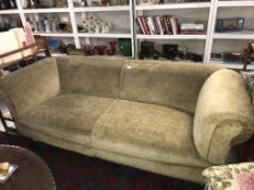 A 1930's Chesterfield sofa 210cm x 90cm