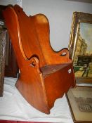 A Victorian child's rocking chair. (collect only).