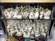 A large quantity/selection of crested china. Collect only.