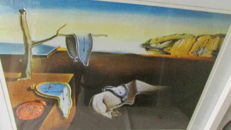 Salvador Dali (1904-1989) Surrealist print entitled ?Persistence of memory? (Melting Clocks) - Image 2 of 2