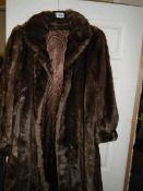 An old 'Far Flux' fur coat.