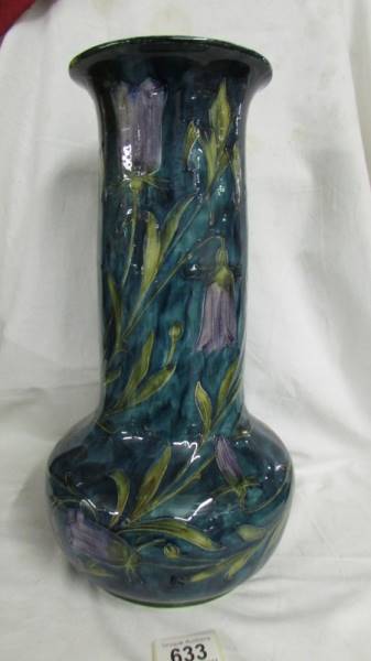 A beautiful Morris Ware by Hancock & Sons, 14.5" tall vase with a bluebell pattern. (Superficial? - Image 2 of 4