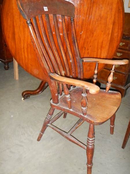 A good old Windsor chair. Collect only. - Image 2 of 2